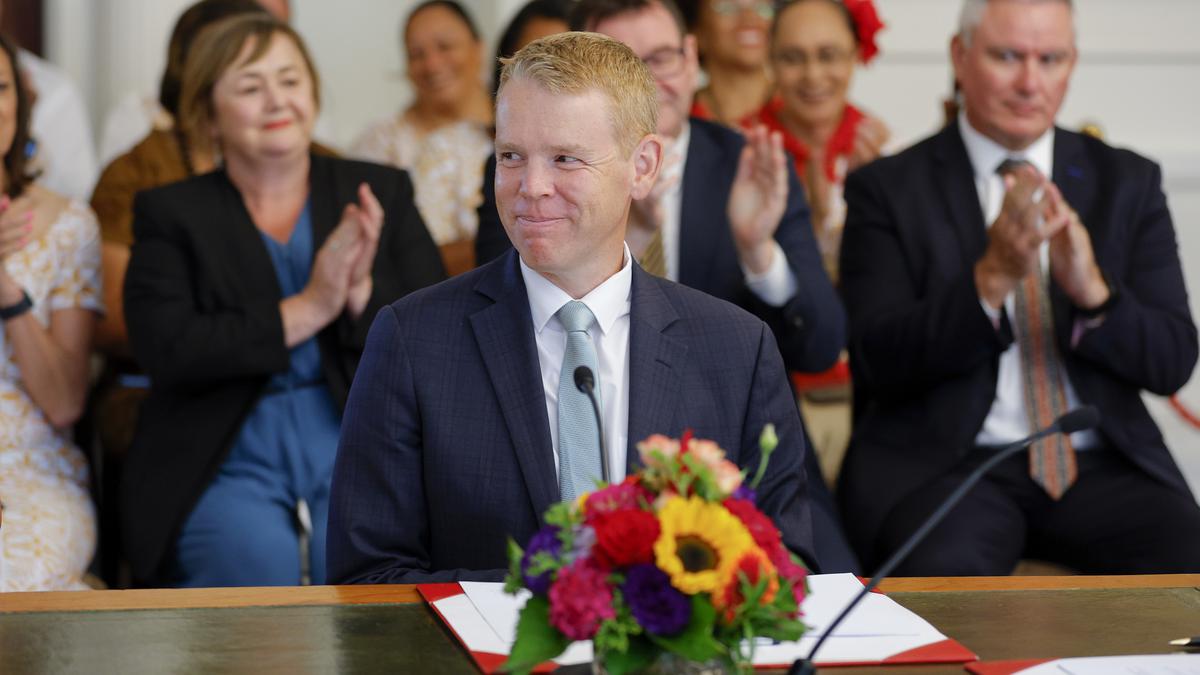Chris Hipkins sworn in as New Zealand PM, pledges focus on economy