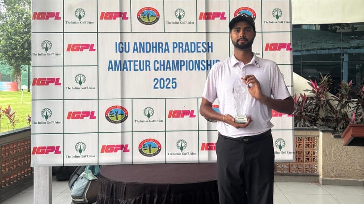 Sanju wins Andhra Pradesh Amateur Golf Championship