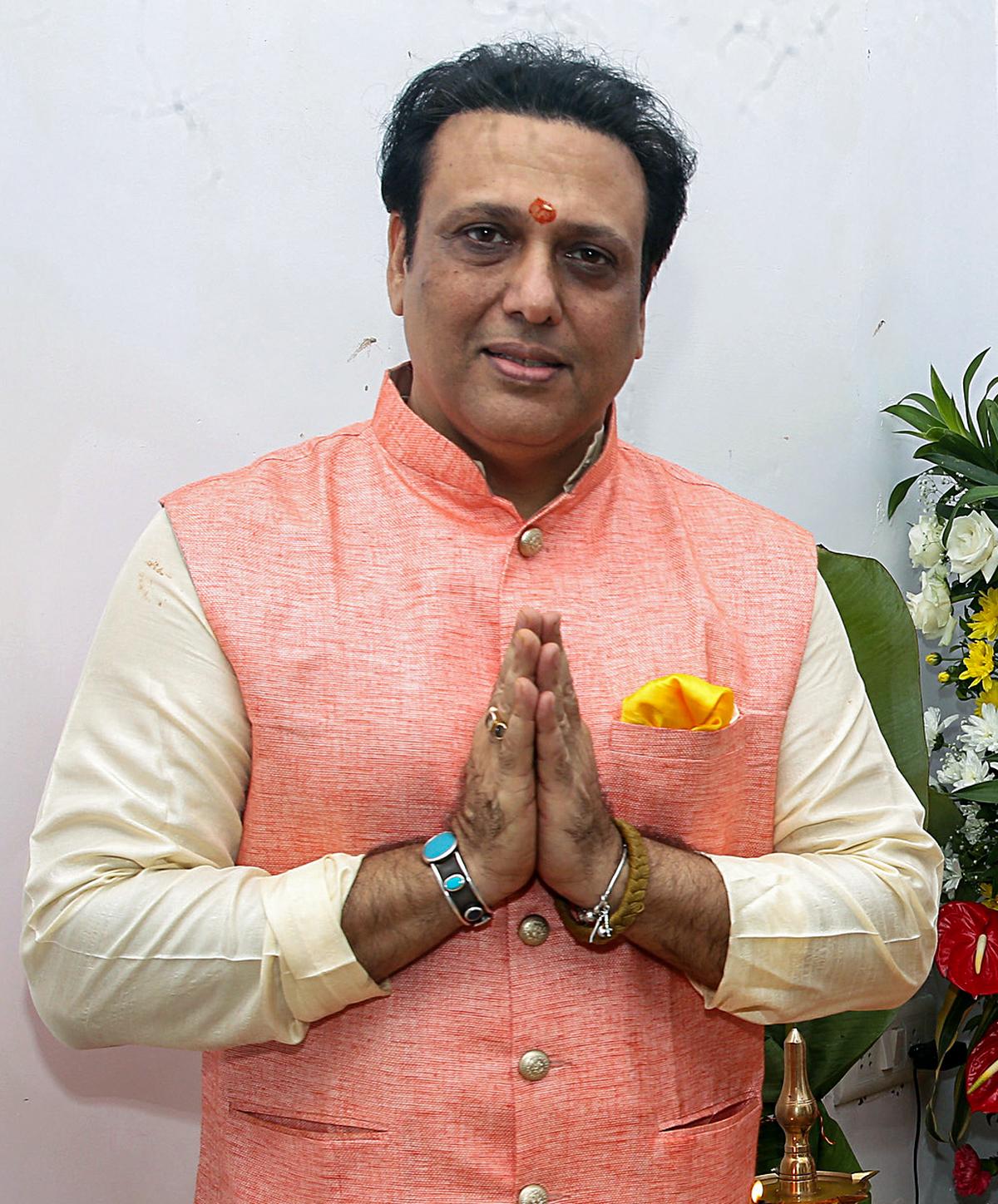 Bollywood actor Govinda. 