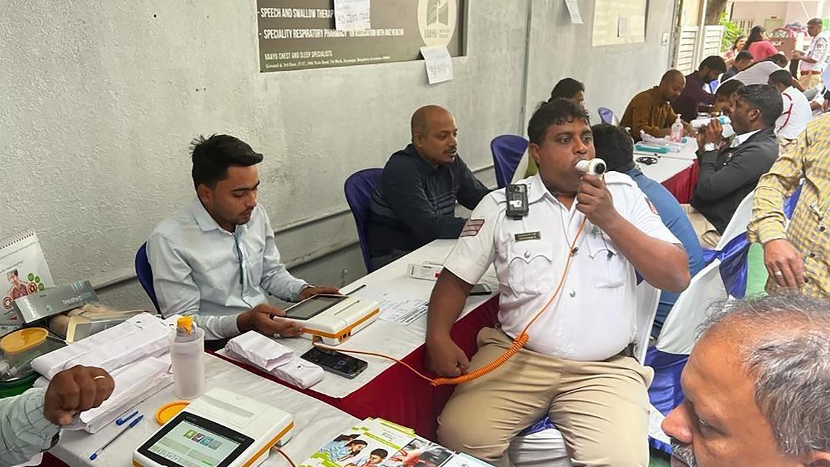 Karnataka launches Statewide respiratory surveillance for traffic police