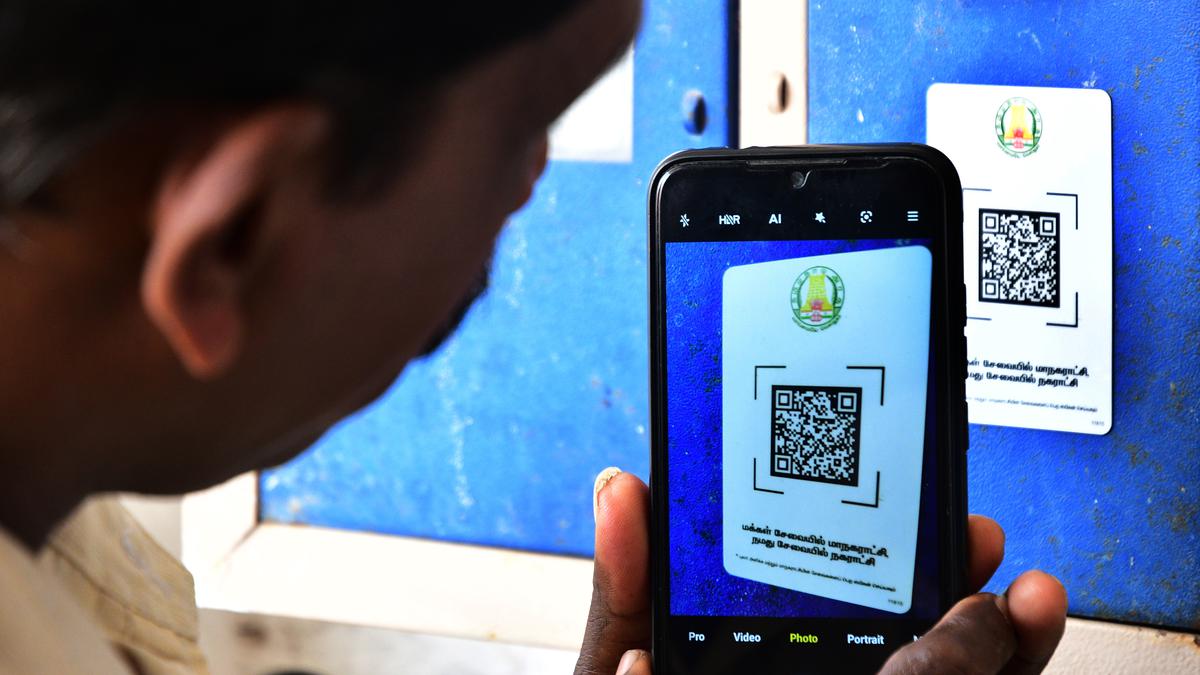 Unique QR code to be placed across homes of Coimbatore city for easy online tax payment, grievance redressal via centralised portal