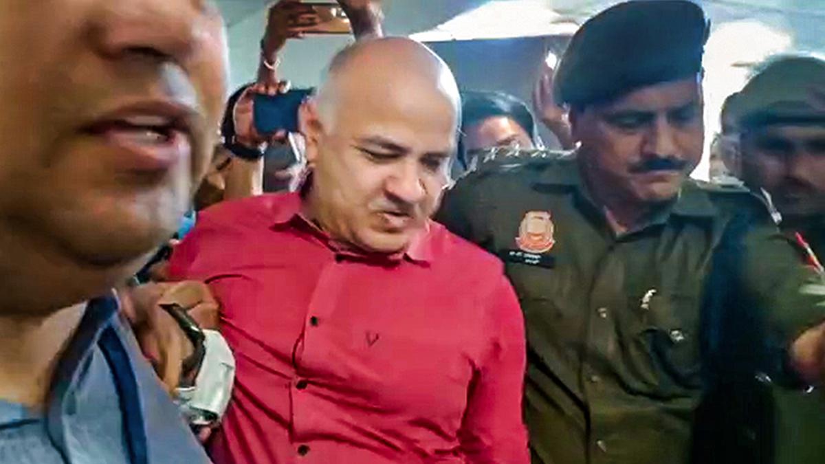 सिसोदिया को तिहाड़ की जेल नंबर एक में रखे जाने पर आप ने जताई आपत्ति AAP objected to Sisodia being kept in Tihar jail number one