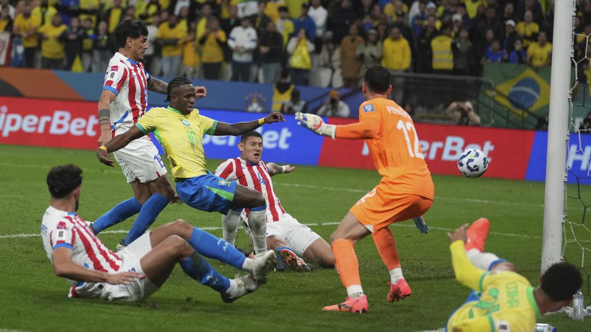 Vinicius Junior’s goal sends Brazil to 2026 World Cup, delighting fans in Ancelotti’s home debut