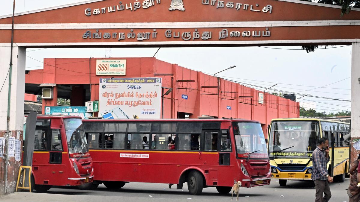 Singanallur bus stand in Coimbatore to get a face lift at ₹10 crore