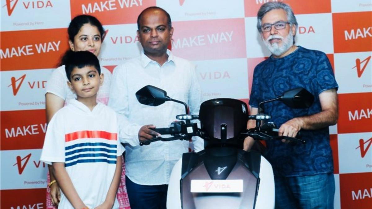 First Hero Vida V1 delivered in Bengaluru