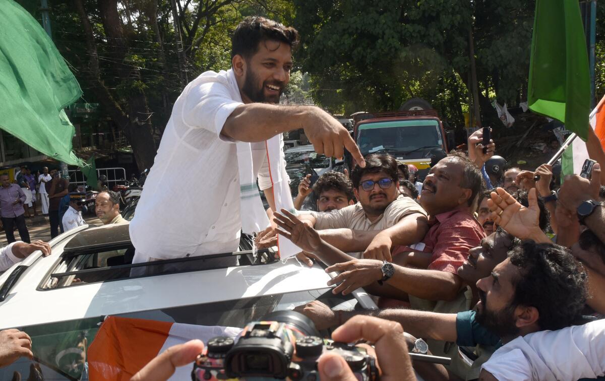 Shafi Parambil, deputato di Vadakara, e la forza organizzativa e politica della IUML e della RMPI a Vatakara sono tra i fattori su cui punta l'UDF. File