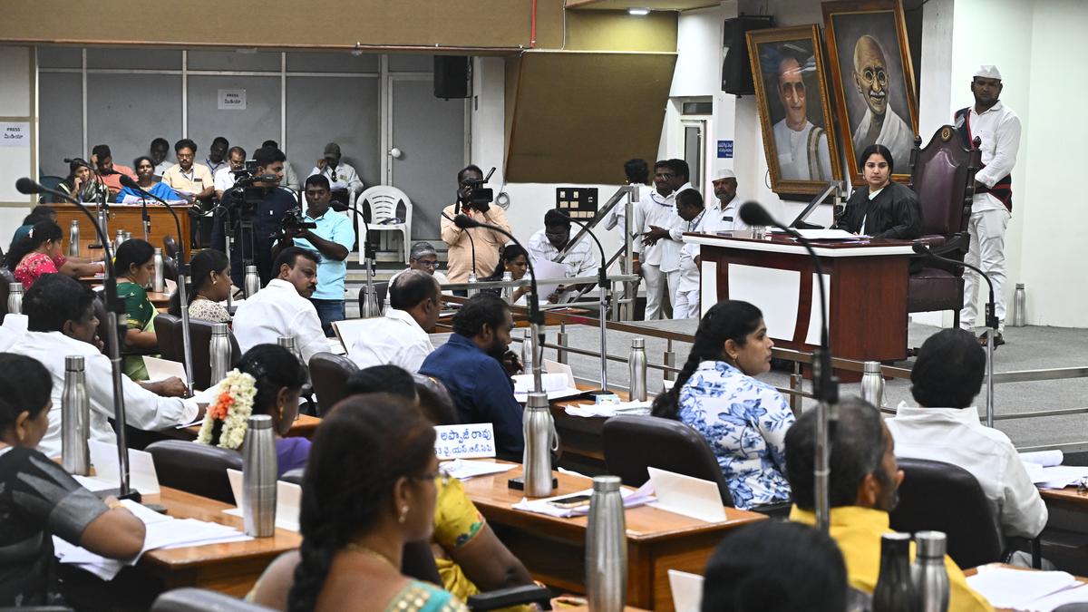 YSRCP, TDP clash at VMC meet on social welfare pensions