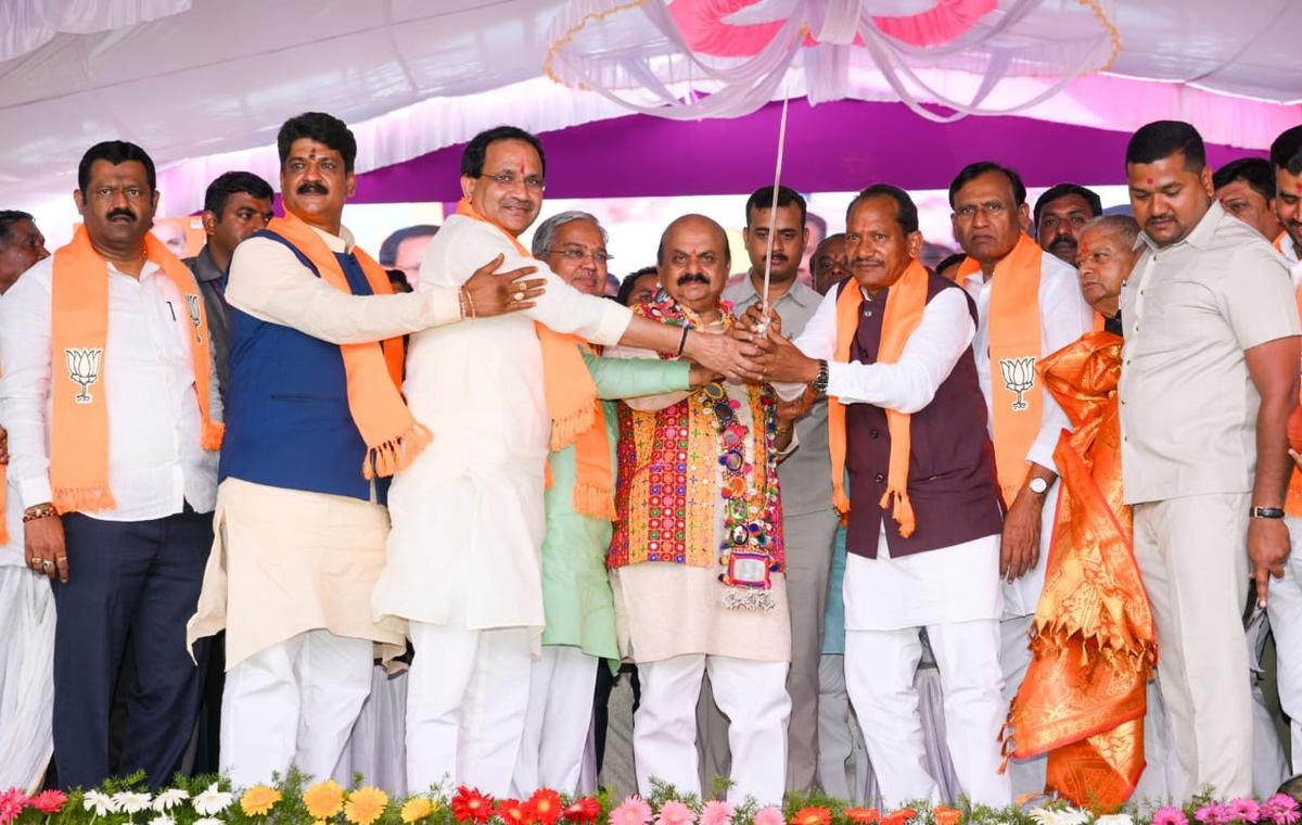 BJP yatra scheduled in Hunsagi today