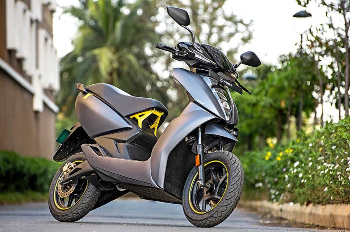 Ather announces ₹1 insurance on 450X e-scooter