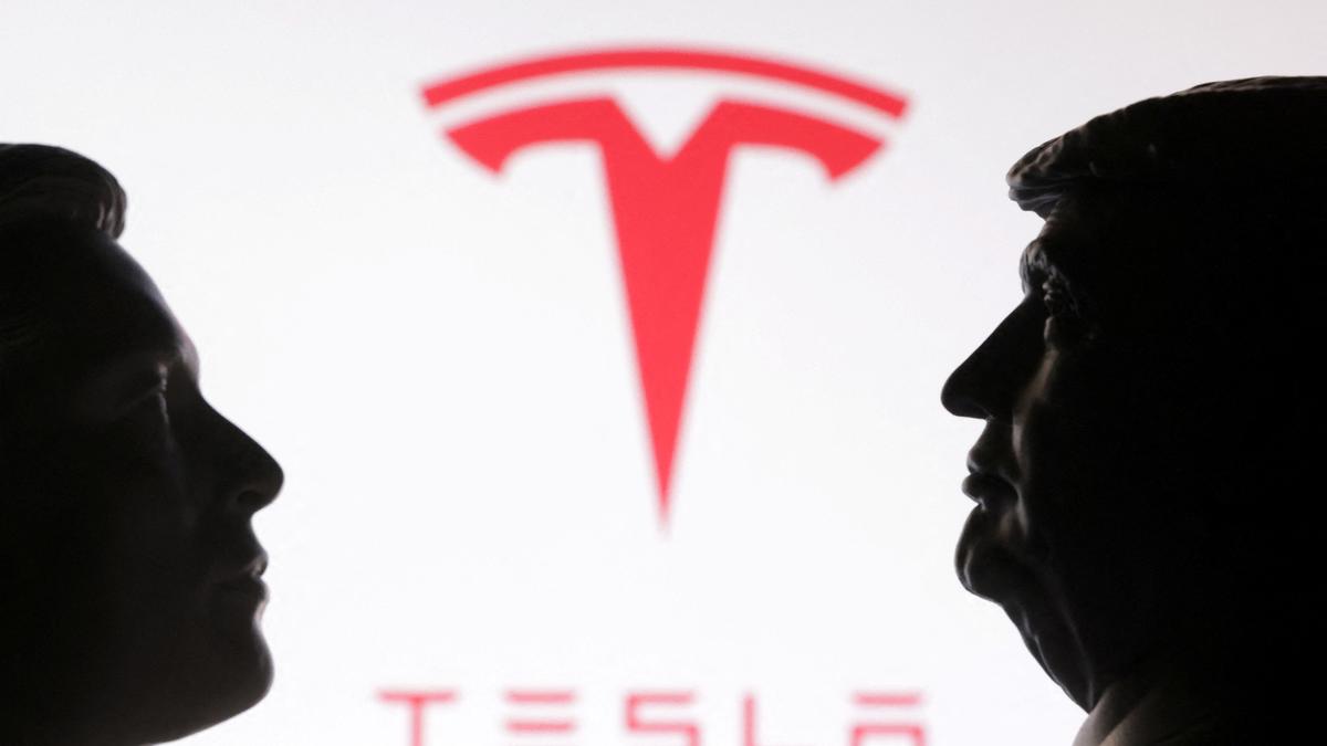 Wall Street is split as Tesla and tech drop while most other U.S. stocks climb