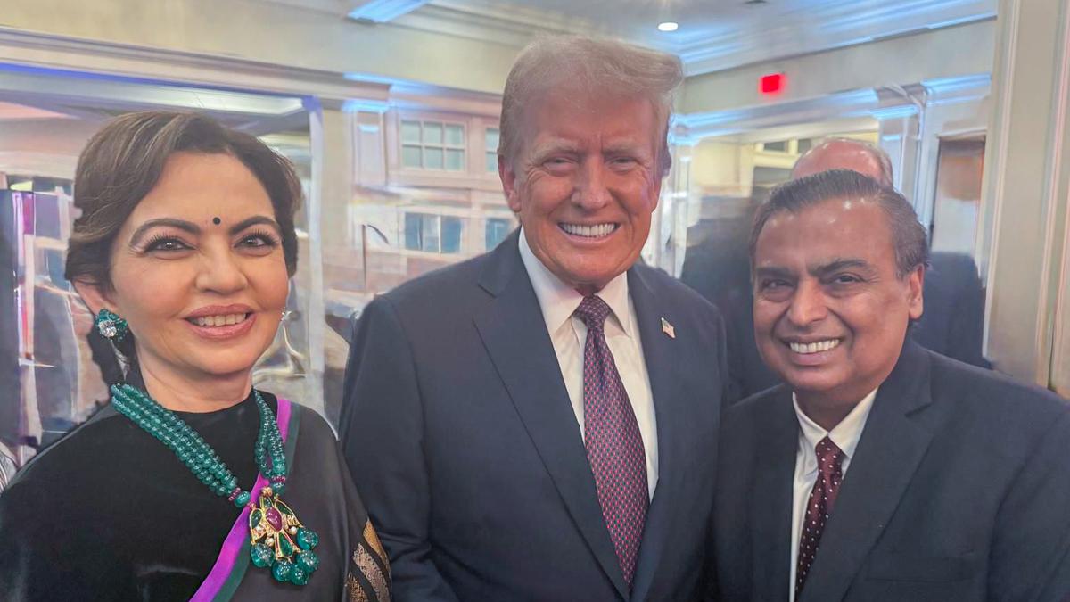 Mukesh Ambani, wife Nita meet U.S. President-elect Trump ahead of inauguration