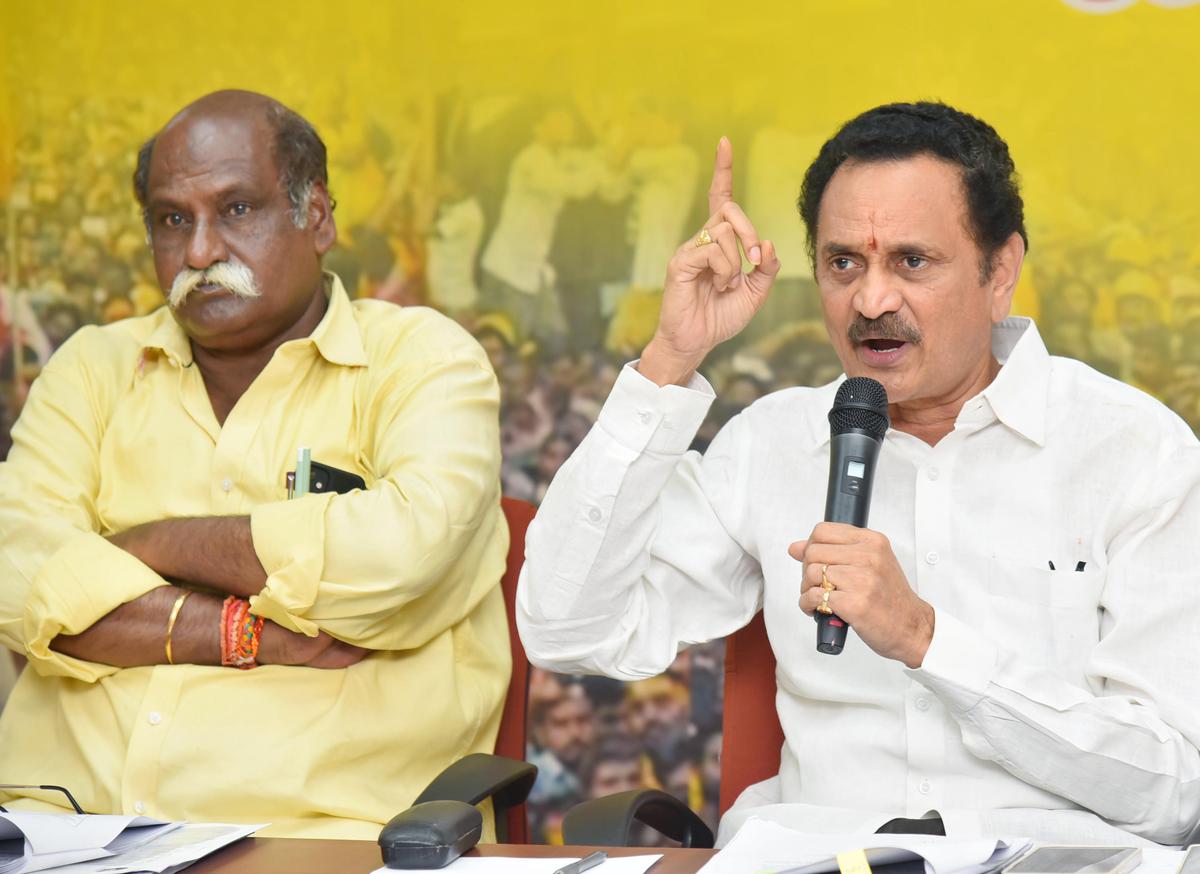 YSRCP trying to grab lands by threatening entrepreneurs in Visakhapatnam, alleges Bandaru