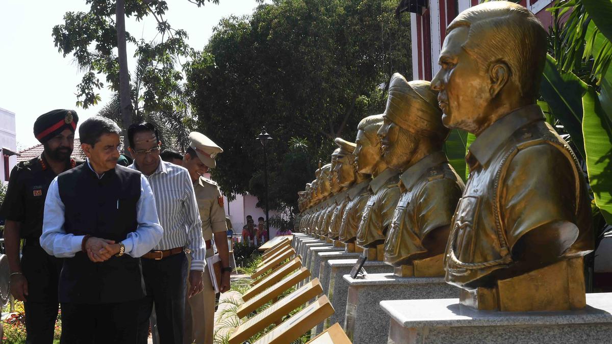 Governor R.N. Ravi inaugurates Param Vir Chakra garden