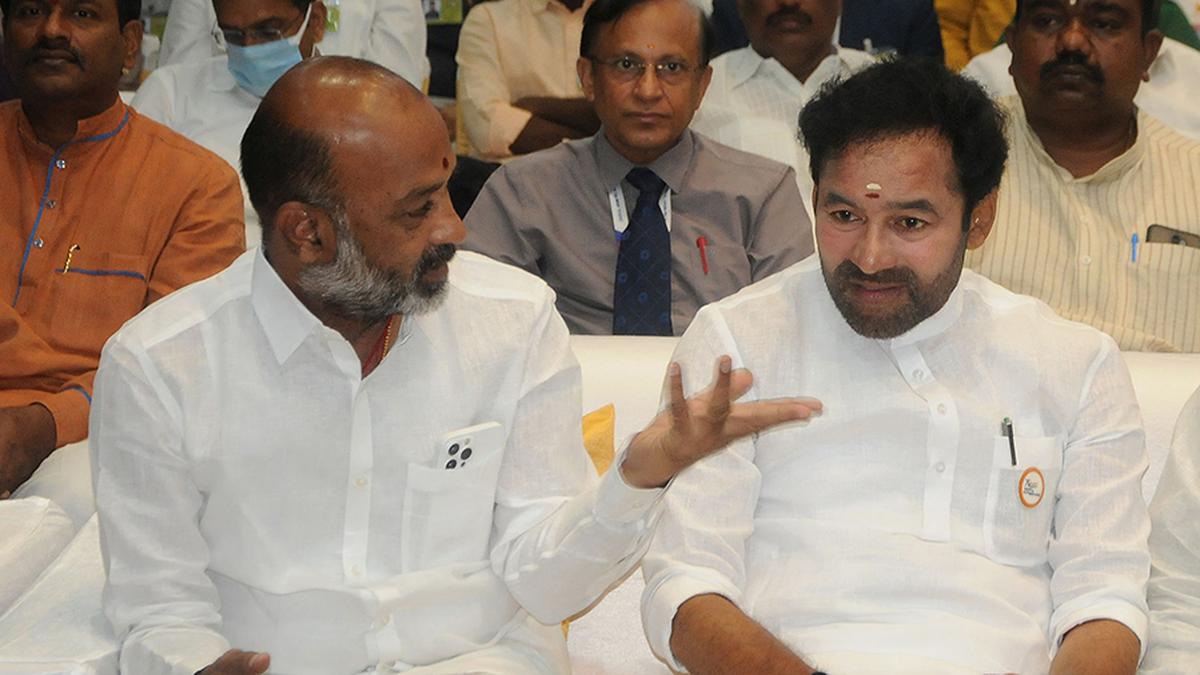 Kishan Reddy replaces Bandi as BJP State unit chief, Eatala becomes poll management committee chairperson
