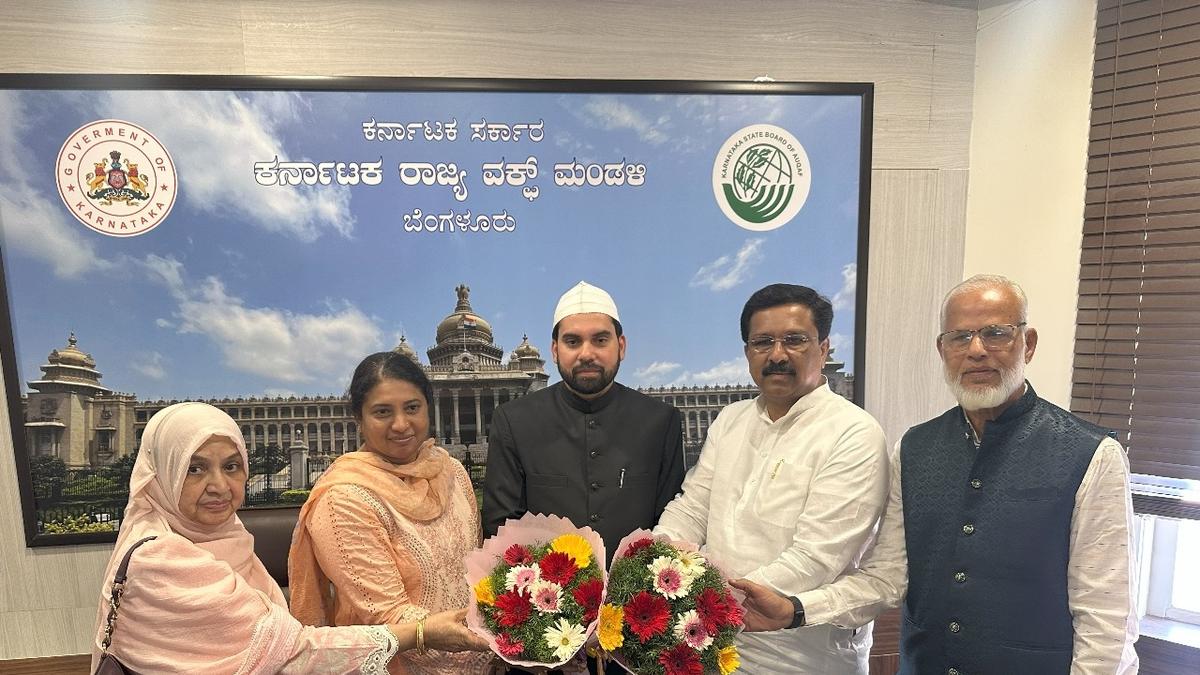 Syed MuhammadAli Al-Hussaini is new chairpersons of State Waqf Board in Karnataka