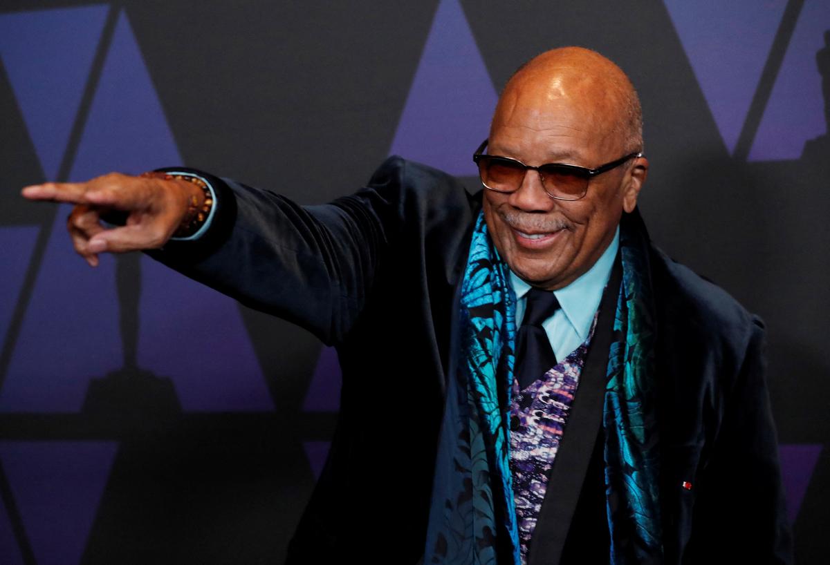 Quincy Jones at the Governors Awards - Arrival - Hollywood, California, US, November 18, 2018