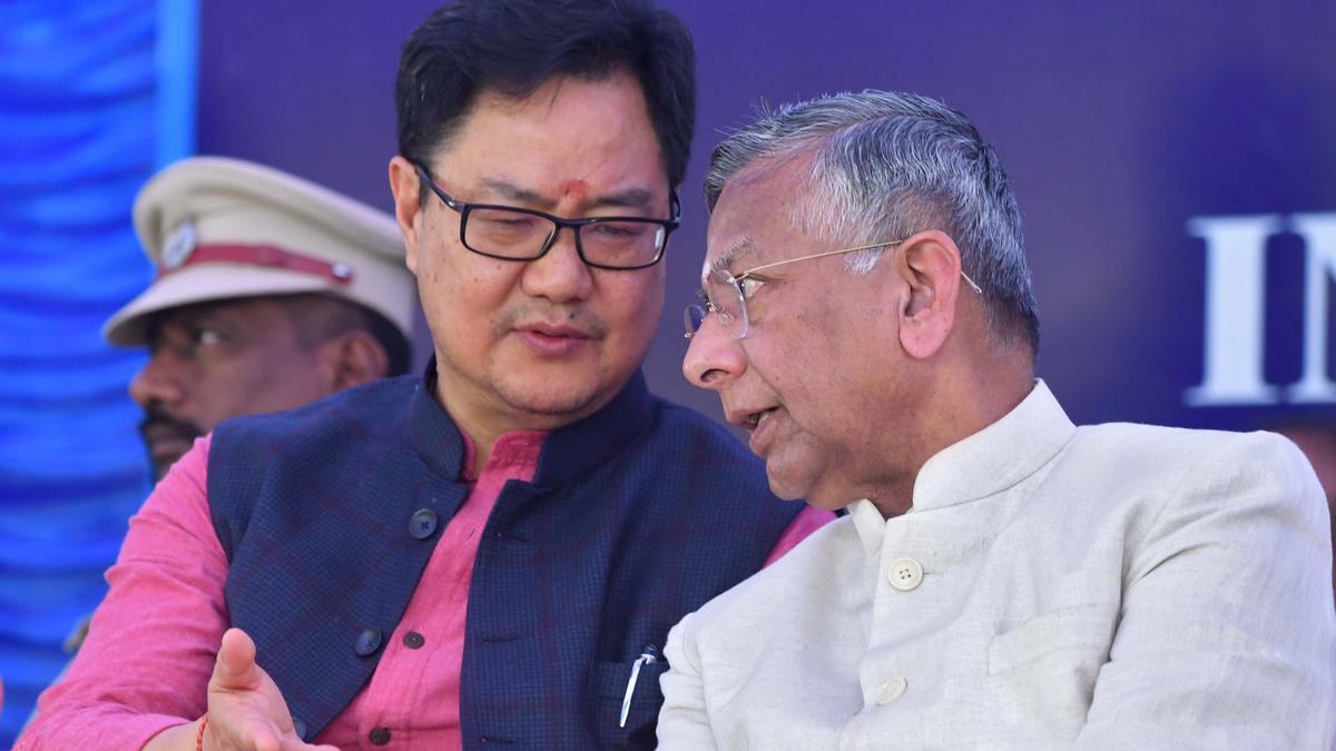 Collegium system for appointment of judges will continue: Union Law Minister