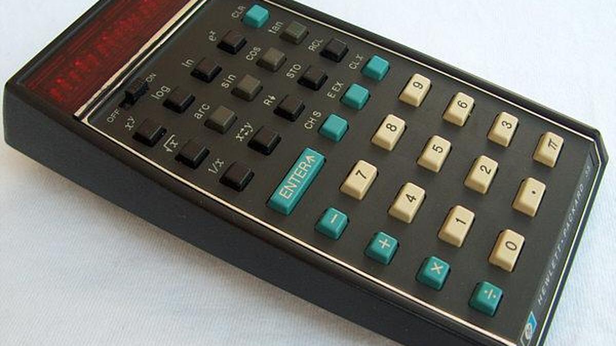 The world’s first handheld scientific calculator