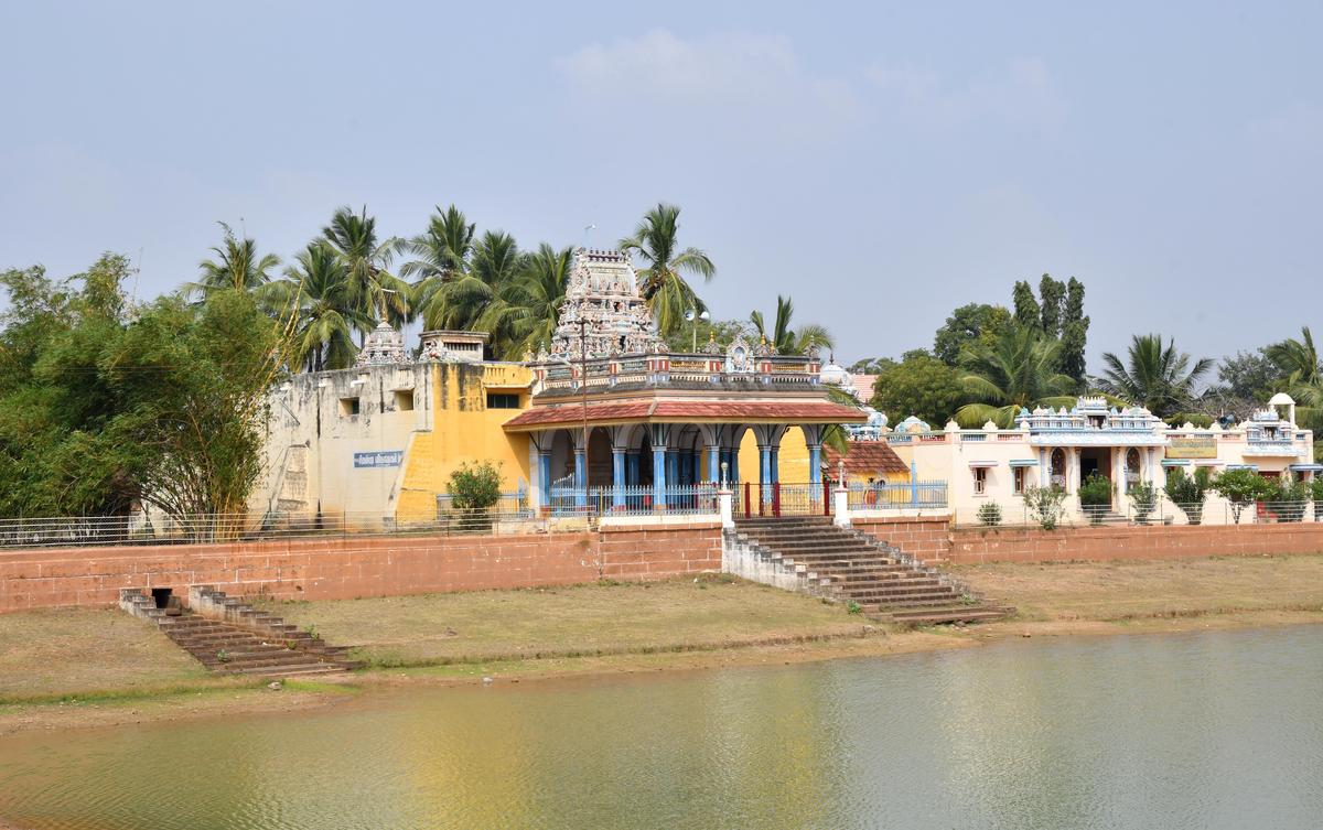 KARAIKUDI, TAMIL NADU, 22/02/2018: A view of temple drinking water tank at Chettinadu Chettiar palace at Kanadukathan, near Karaikudi in Sivaganga District in Tamil Nadu on February 22, 2018.
Photo: B.Velankanni Raj