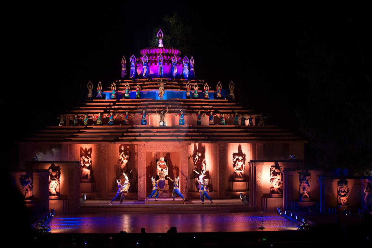 The Natya Mandap where the Konark Music And Dance festival is held