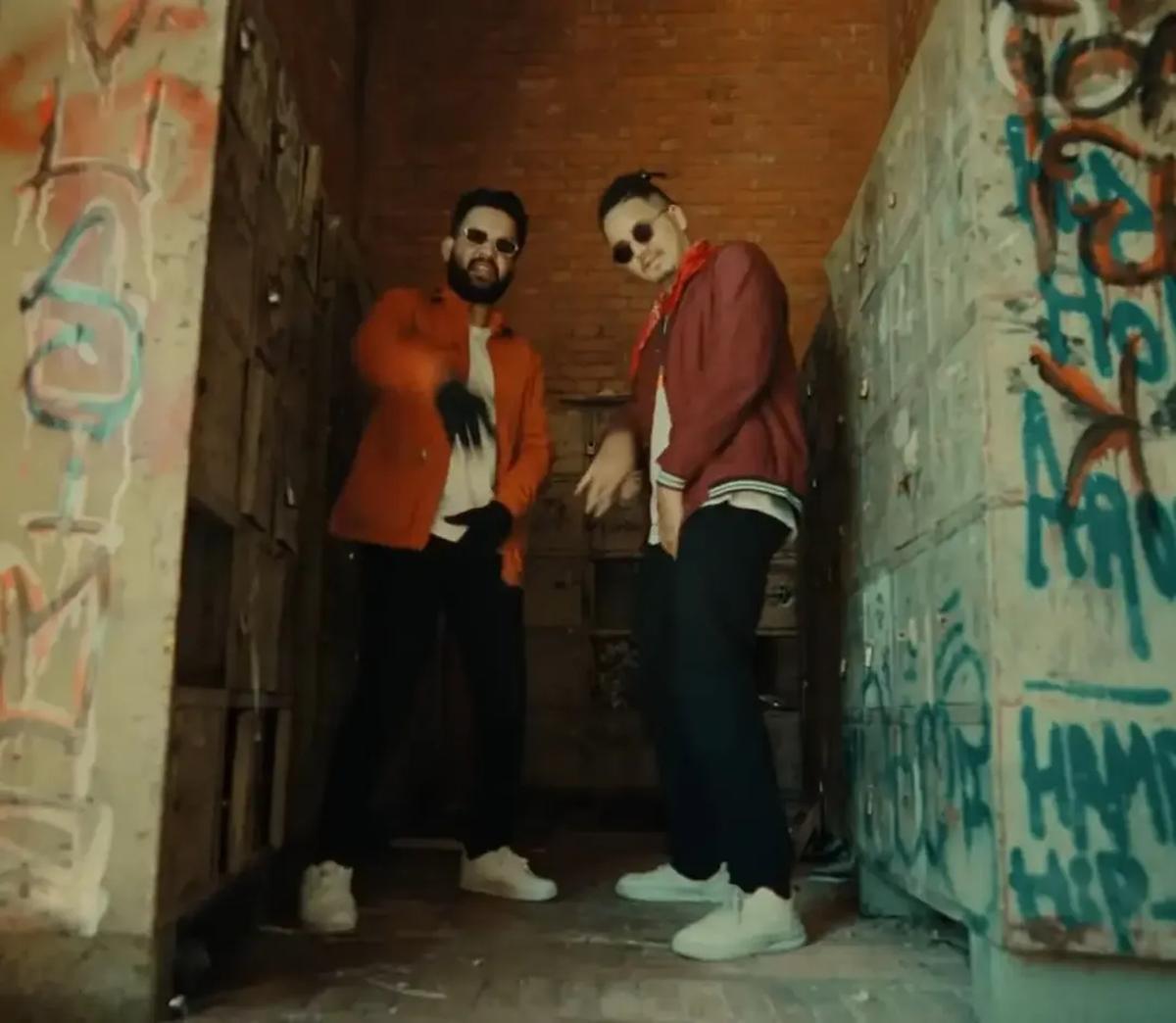 Uma cena do videoclipe Local Thito de Balen, lançado em 2020