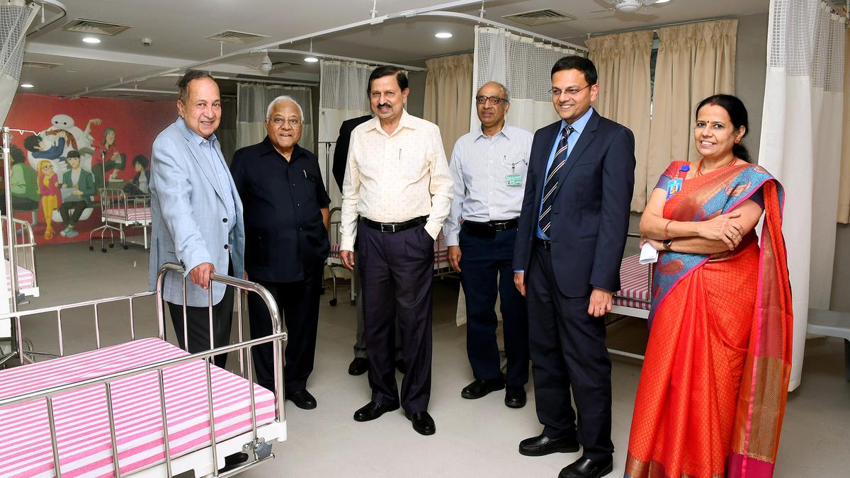 CHILDS Trust hospital dedicates an entire floor in memory of N. Sankar