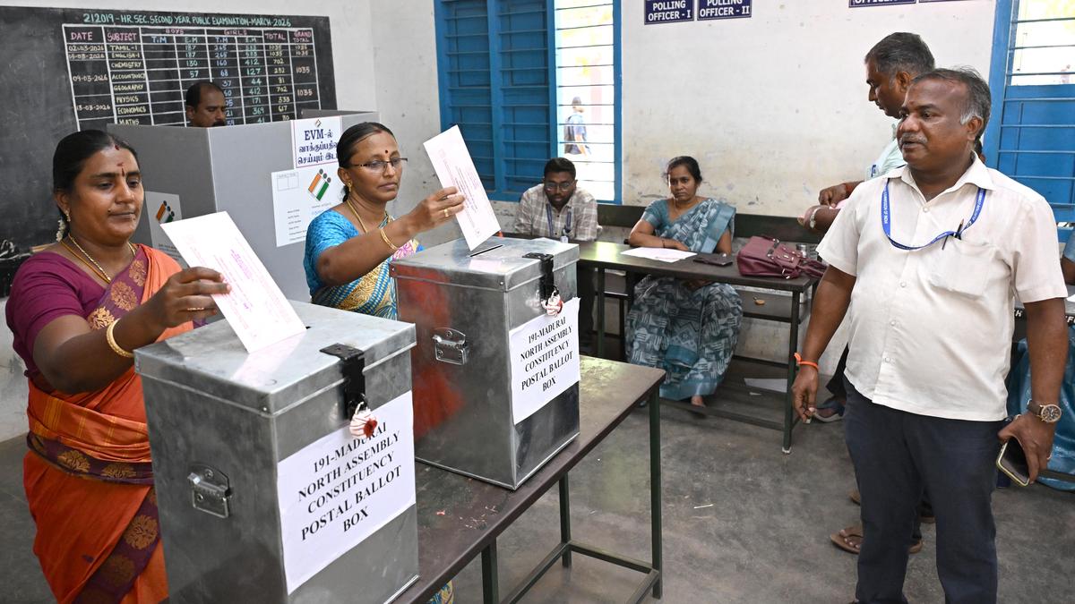 Postal voting for officials on poll duty begins in Madurai district