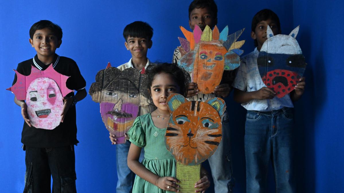 KBF’s ’Art by Children’ initiative cultivating environment for art and creativity - The Hindu