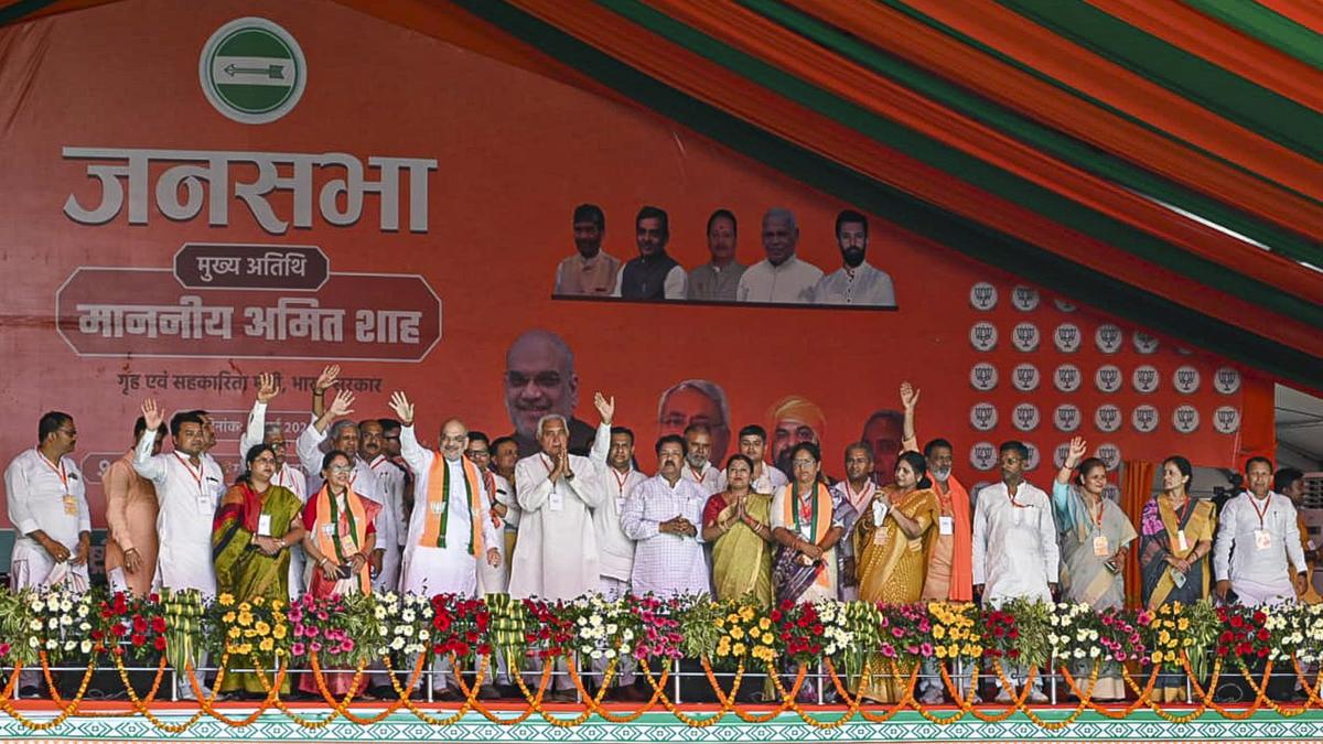 INDIA block will rotate PM’s chair among Mamata, Stalin and Lalu: Amit Shah in Bihar