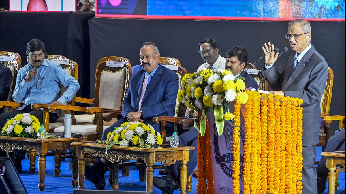 India will soon become economically and socially powerful with best performance from the youth, says Infosys founder Narayana Murthy in Visakhaptnam