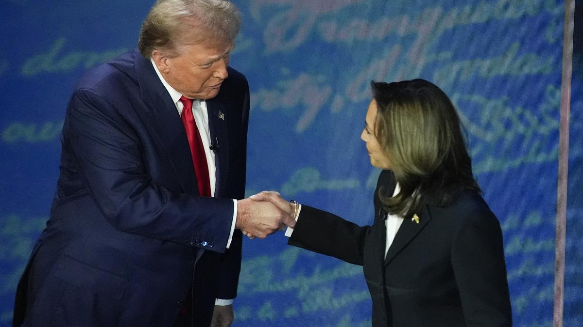 Kamala Harris campaign reports spending nearly three times as much as Donald Trump in August