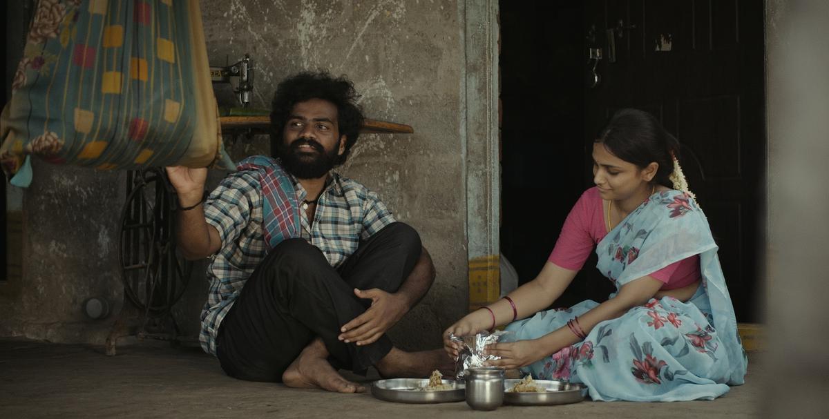 Vamsi Tummala and Harika Balla in ‘Saagu’