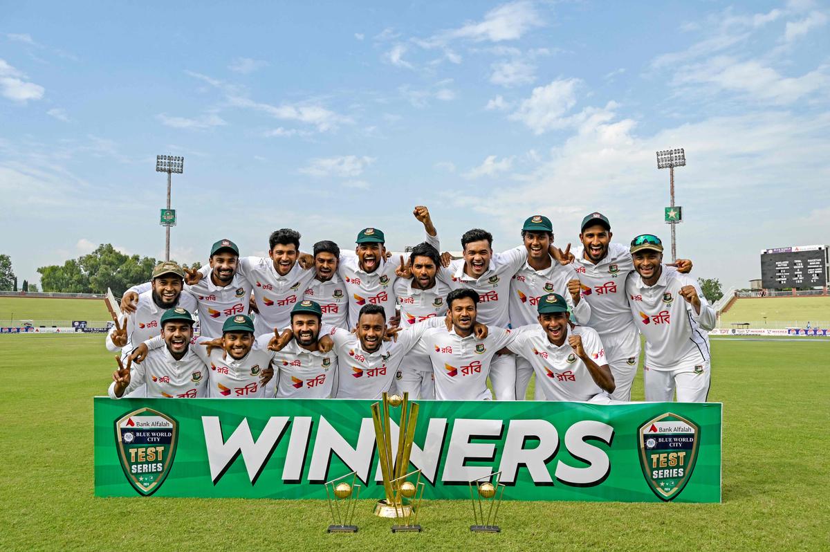 Point proven: Bangladesh caught Pakistan cold, with its famous triumph upending pre-series expectations. | Photo credit: AFP