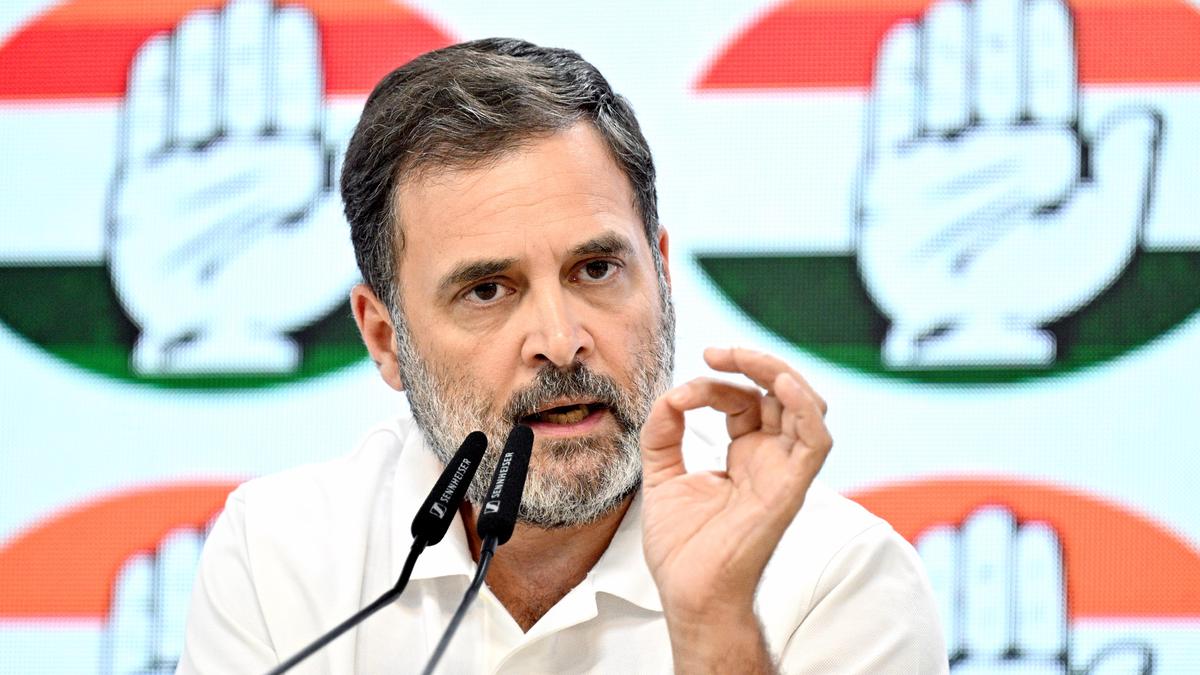 ECI no longer protector of democracy but key participant in 'vote chori' conspiracy: Rahul Gandhi