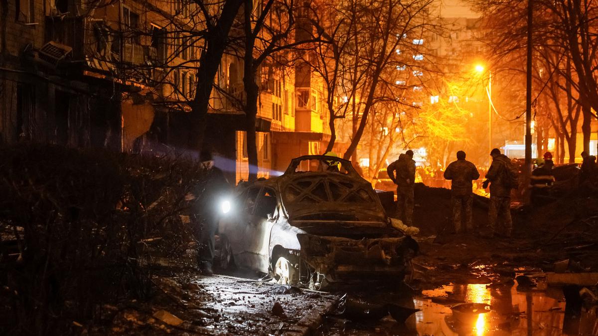 At least 45 people injured in Russian missile attack on Ukrainian capital