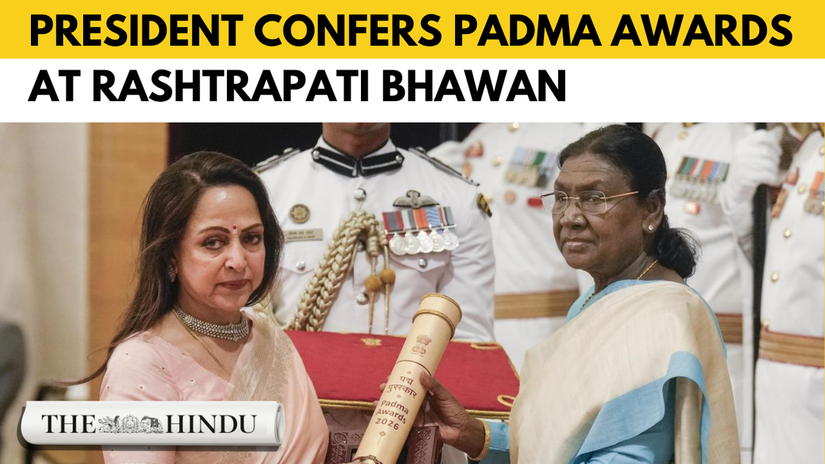 President Murmu confers Padma Awards at Rashtrapati Bhavan ceremony