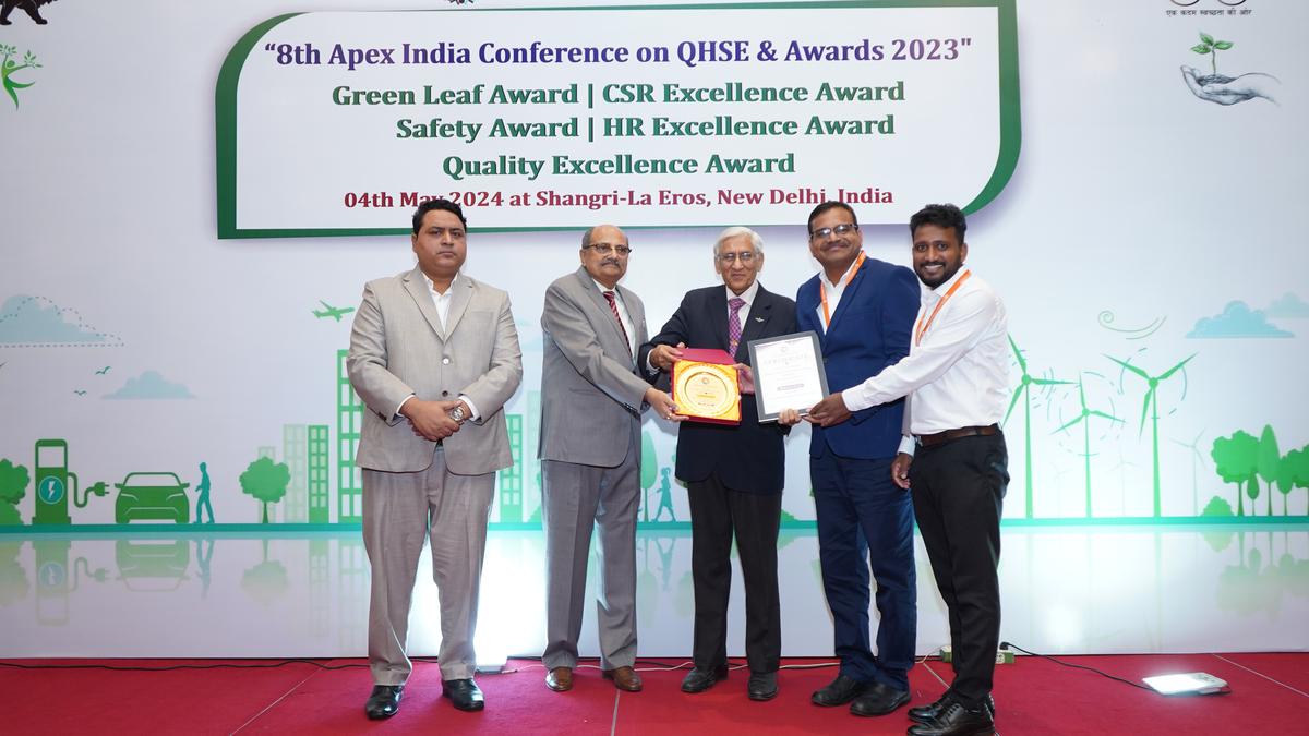 Mangaluru International Airport bags Apex India OHS Platinum Award