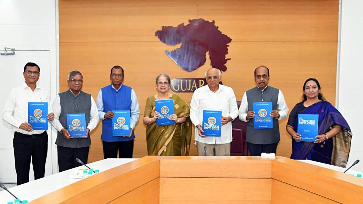 Panel submits report on Uniform Civil Code to Gujarat CM Bhupendra Patel