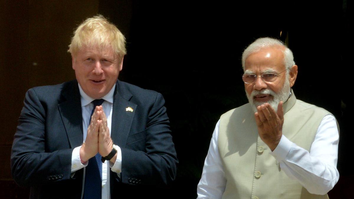 Boris Johnson hails India-U.K. FTA as ‘biggest of them all’