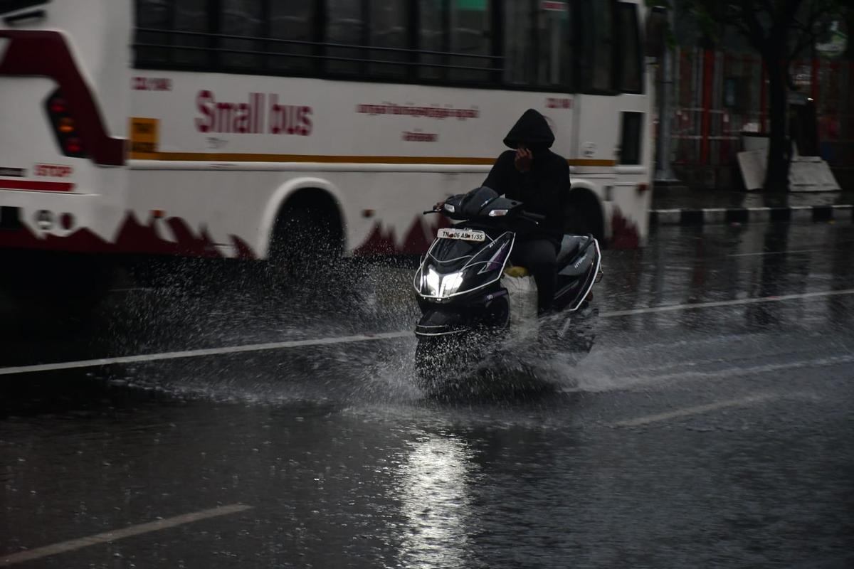Heavy rains lash Chennai on June 19, 2023