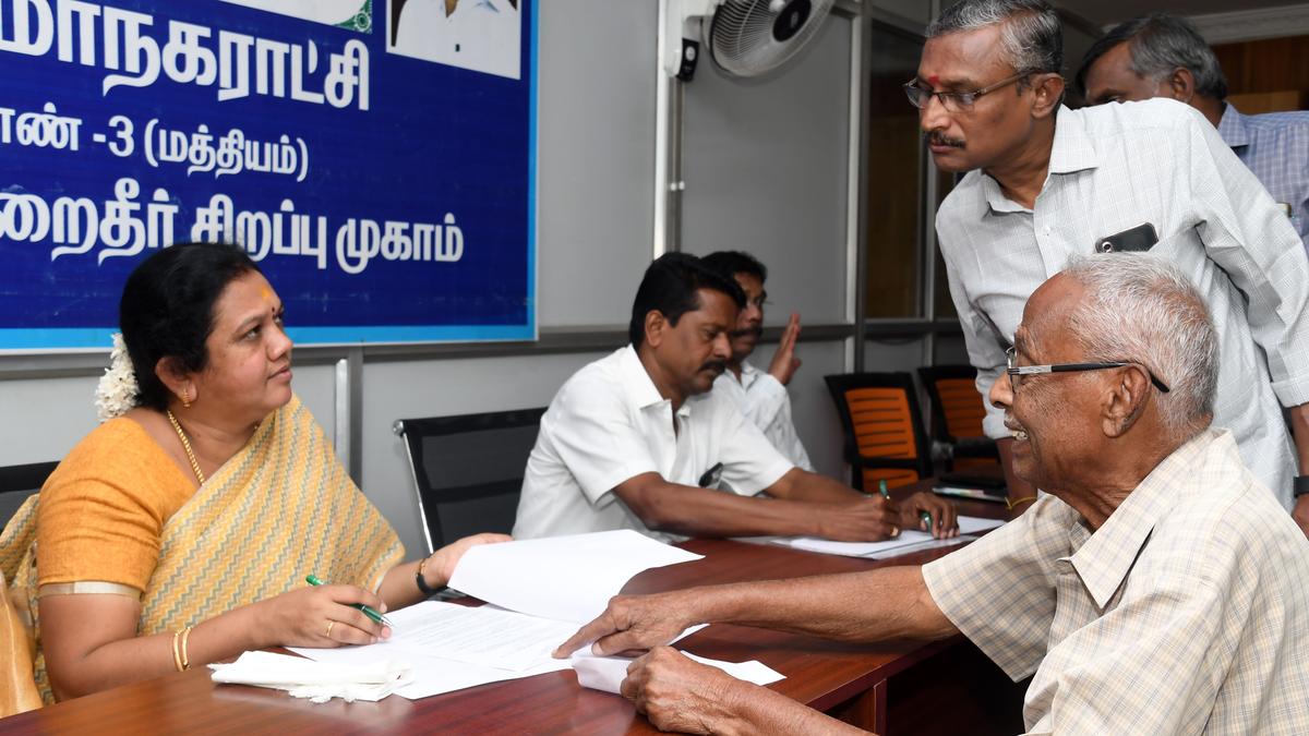 Complaints on faulty UGD mount at grievance day meeting in Madurai