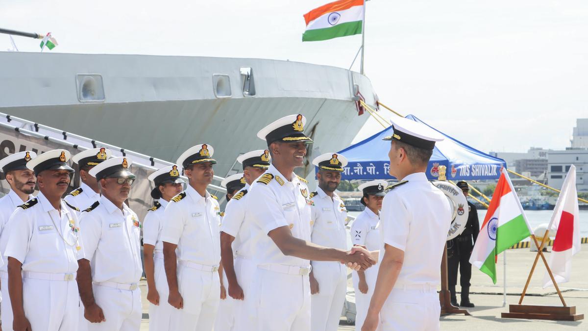 Indian Navy’s indigenous Stealth Frigate INS Shivalik arrives in Japan to take part in JIMEX 24