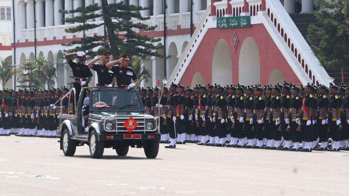 Passing out parade of third batch of Agniveers held at Madras Regimental Centre in the Nilgiris