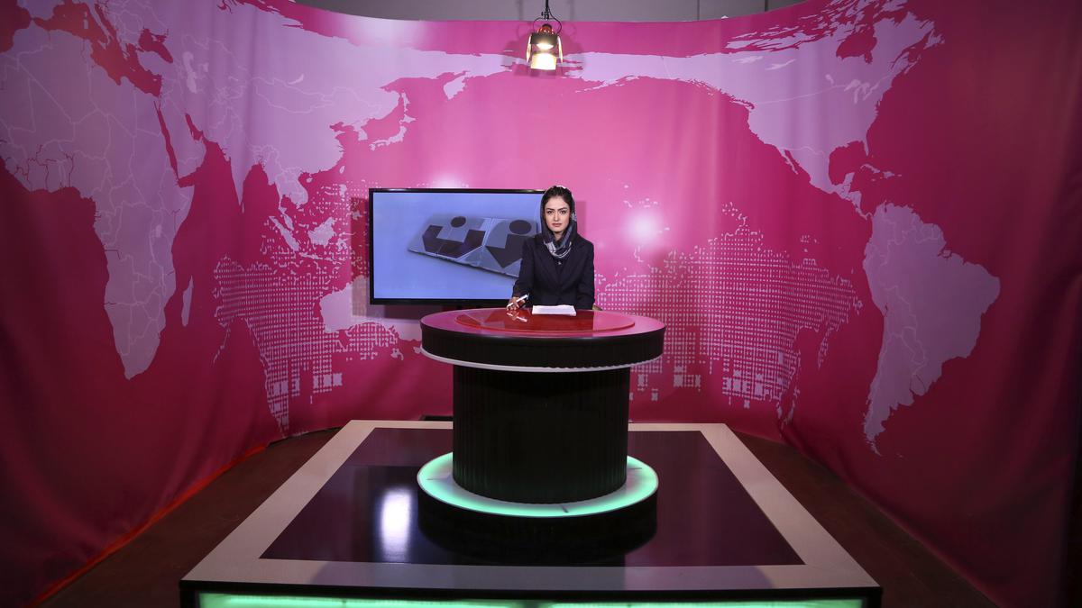 Women TV presenters defy Taliban order to cover faces on air