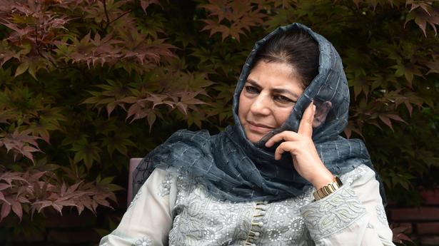 Non-locals, security personnel being registered as voters in Kashmir: Mehbooba Mufti