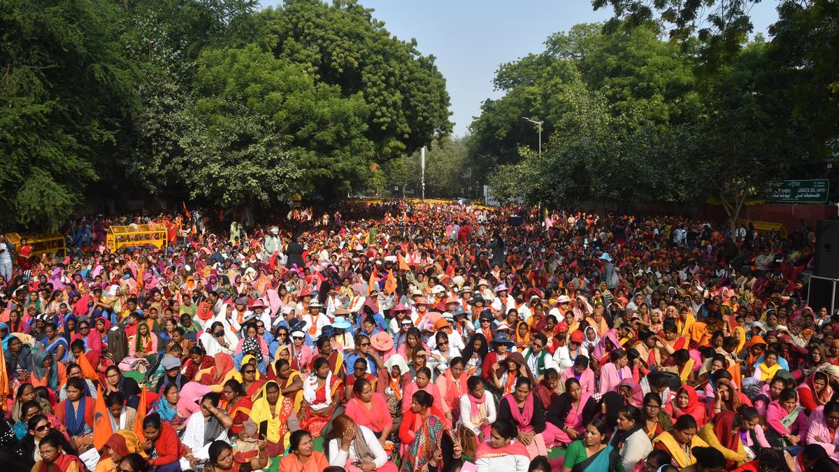 Delhi election: we want decent pay, not monthly cash doles, say anganwadi workers