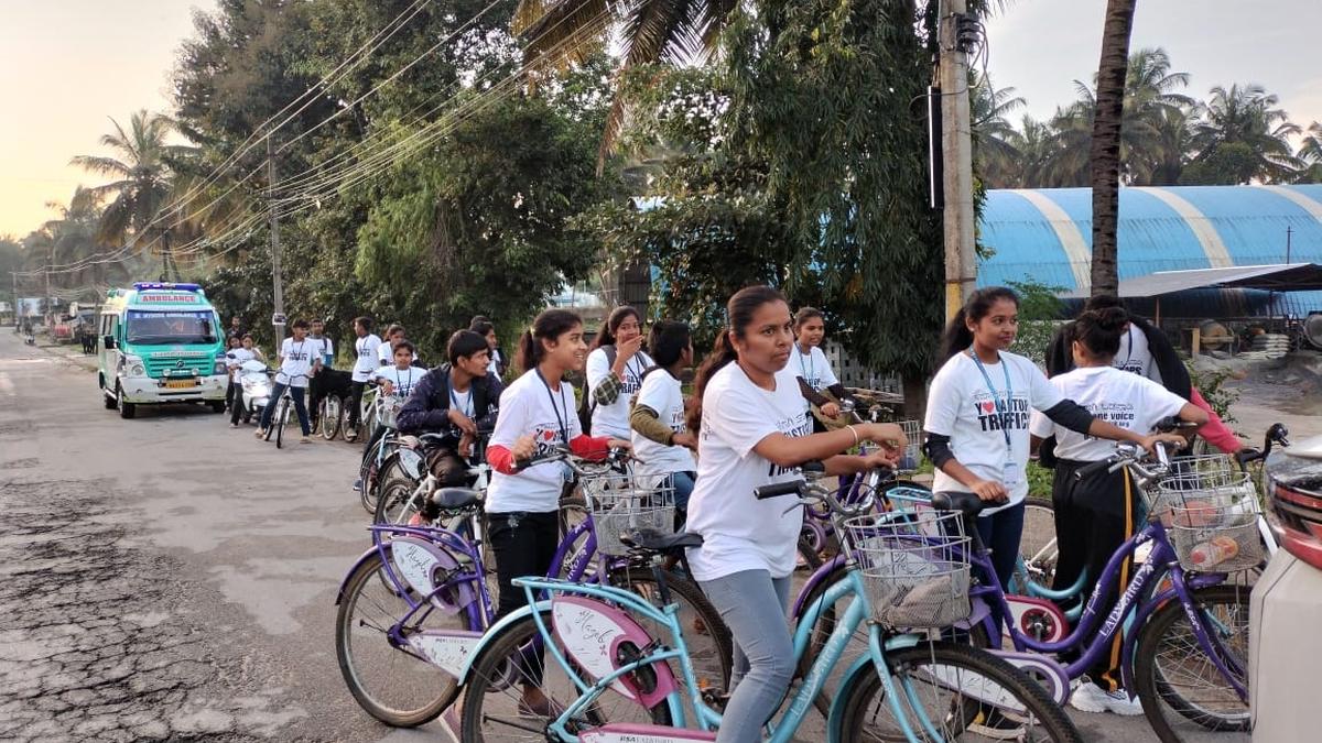 Cycle rally creates environmental awareness among students