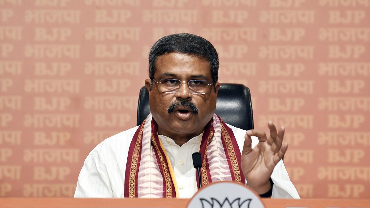 Sanatana Dharma row | Udhayanidhi, A. Raja’s remarks reflect ‘deep-rooted Hinduphobia’ of INDIA bloc: Dharmendra Pradhan