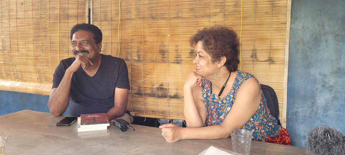 Prakash Raj and Preeti Nagaraj at Nirdiganta Prakash Raj and Preeti Nagaraj at Nirdiganta