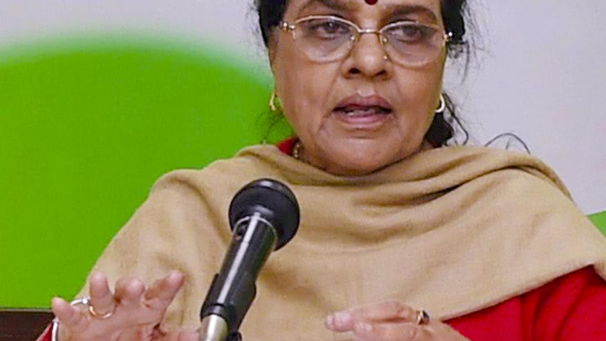 Veteran Congress leader Girija Vyas passes away